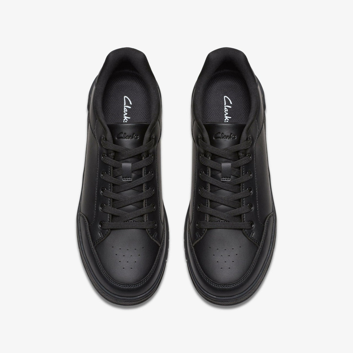 Clarks Men Check Lace Black