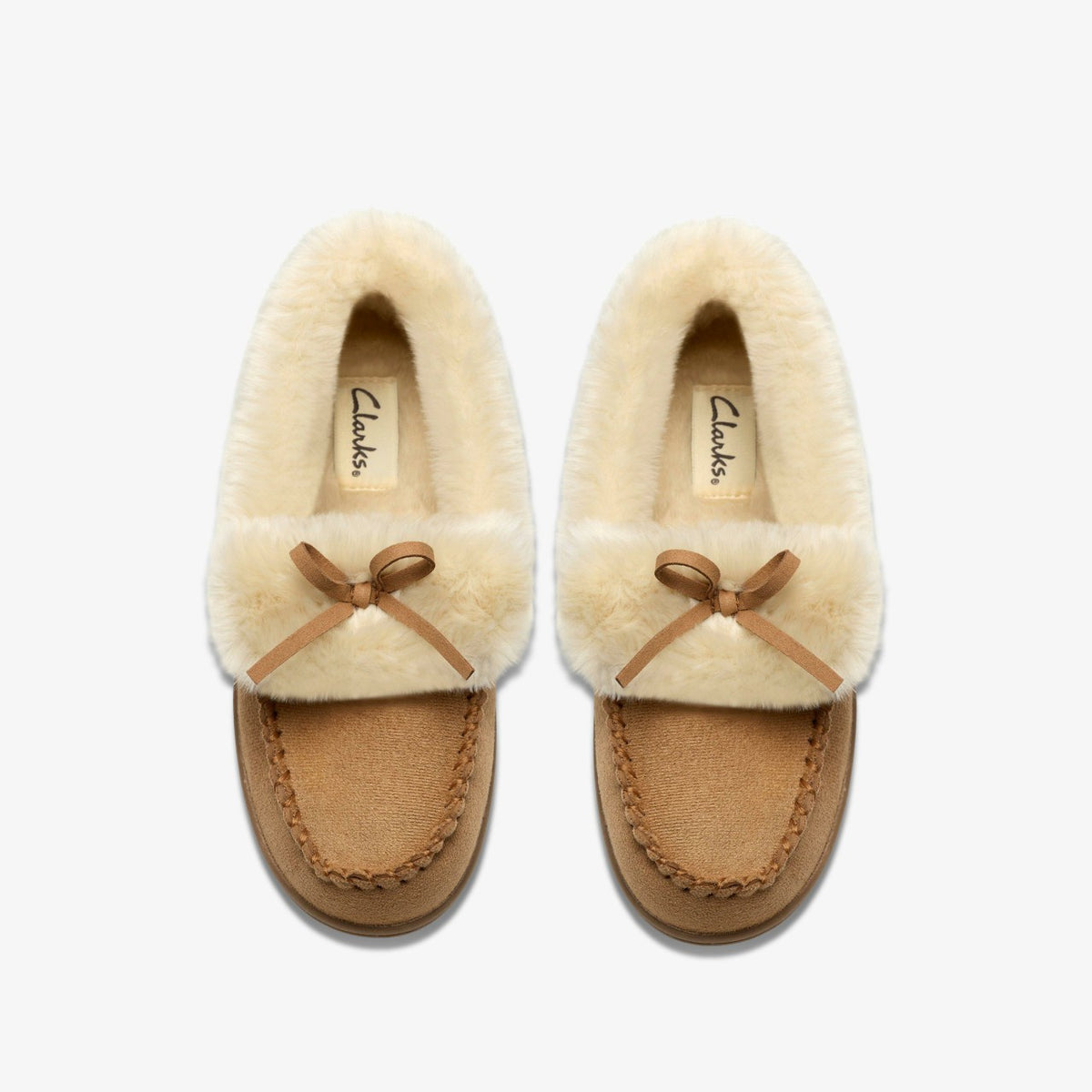 Clarks Women Leno Cosy Tan