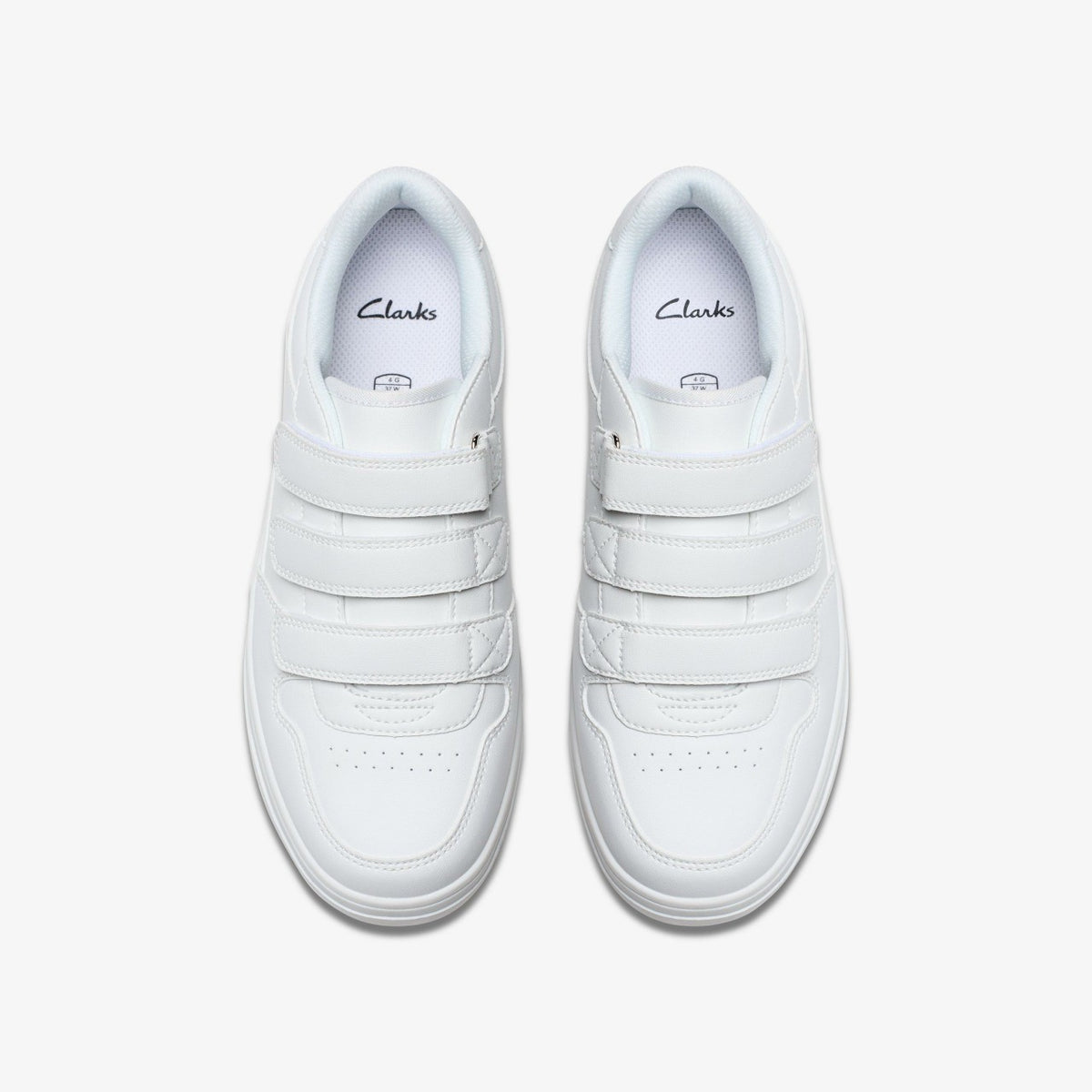 Clarks Kids Canyon Sky Youth White/White