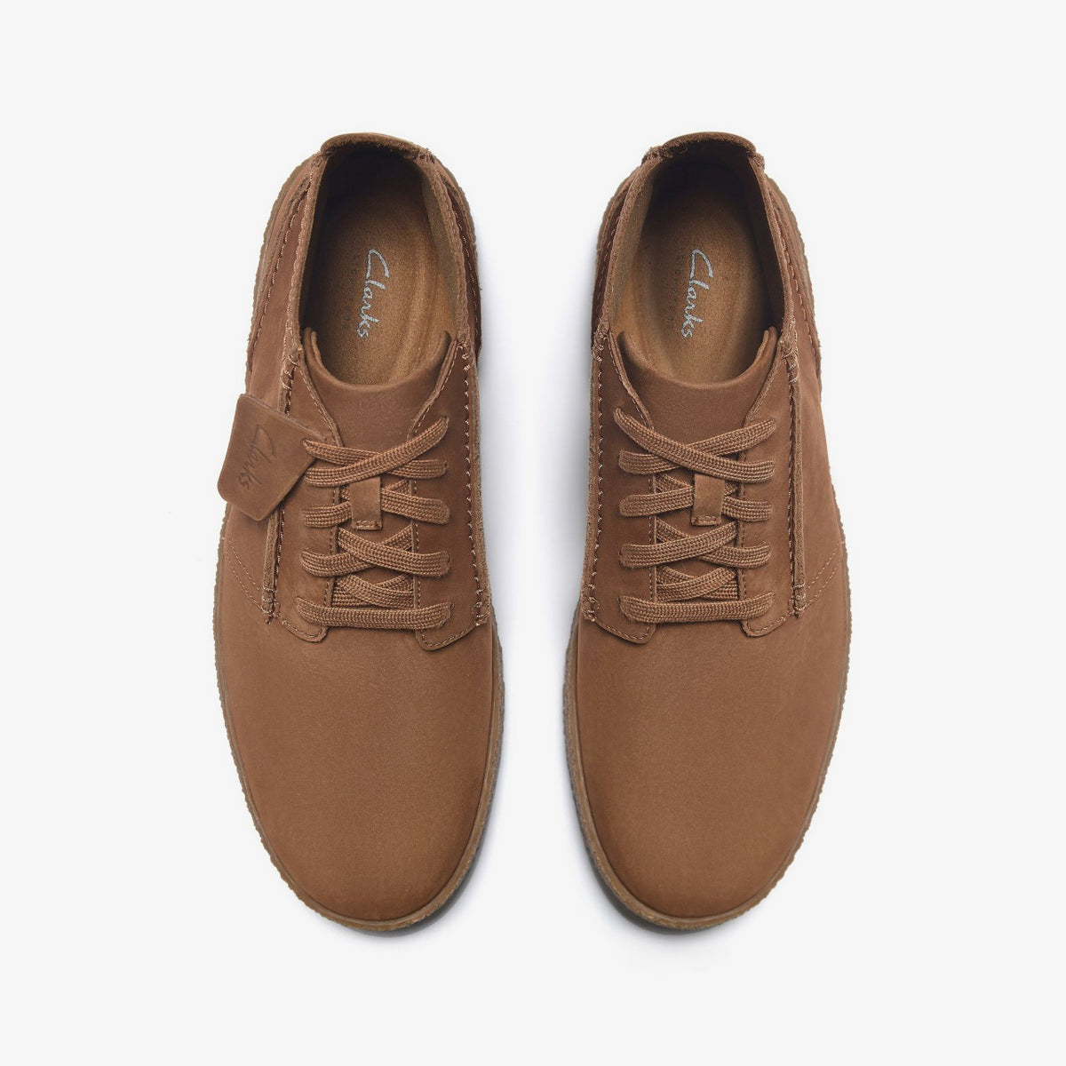 Clarks Men Streethill Mid Brown Nubuck