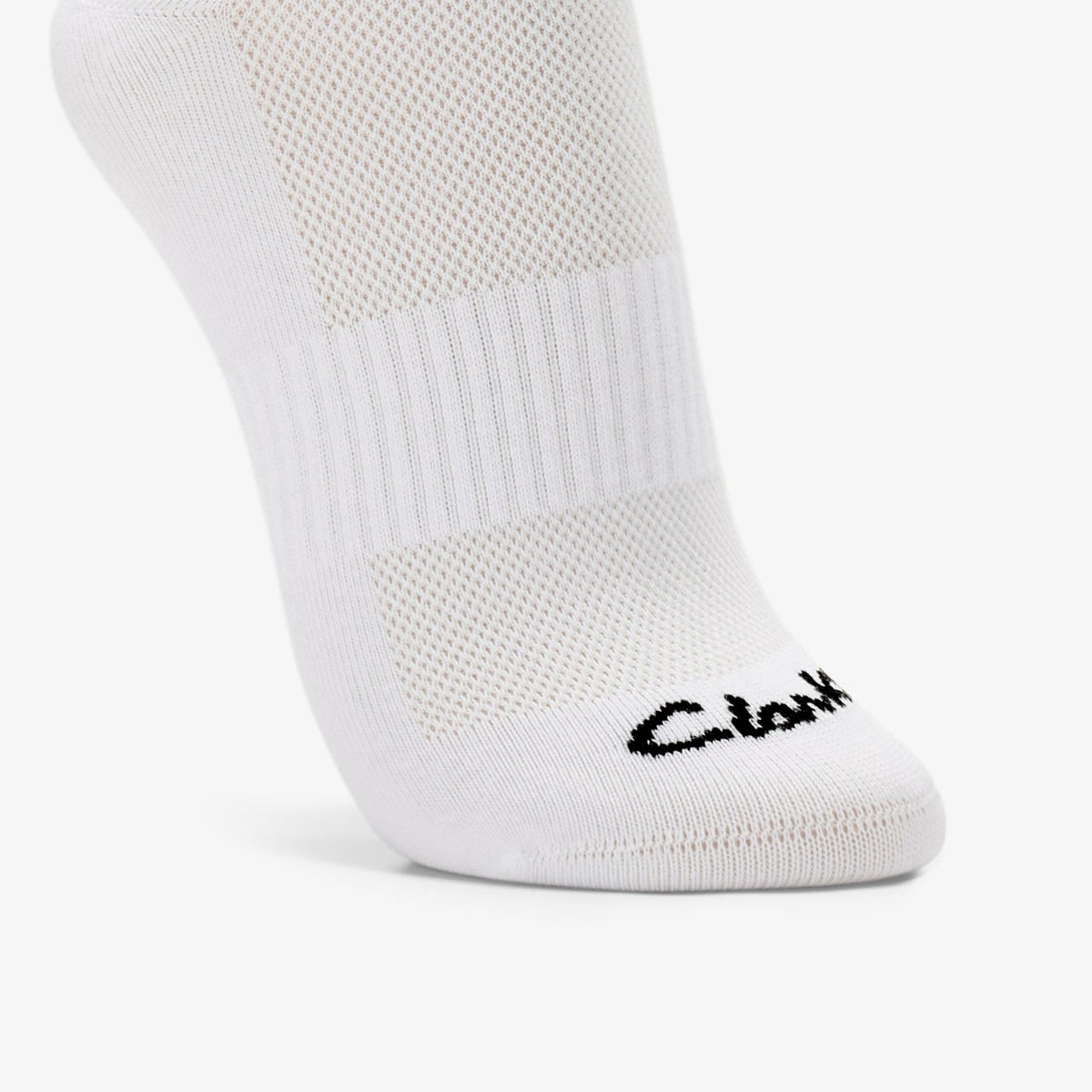 Clarks Women Sports Ankle Socks 3 Pack Size 2-8 White