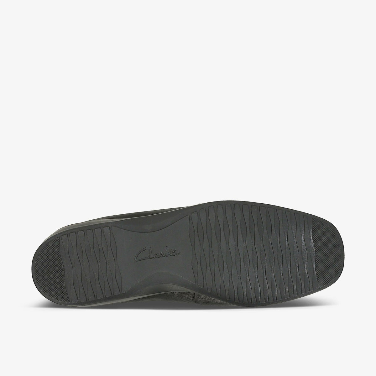 Clarks Women Georgia Loafer Black Leather