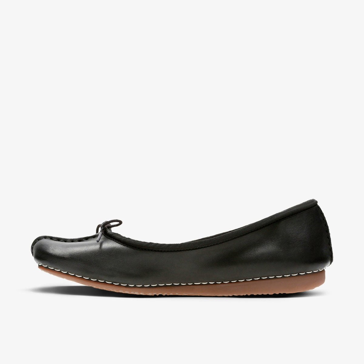 Clarks Women Freckle Ice Black Leather