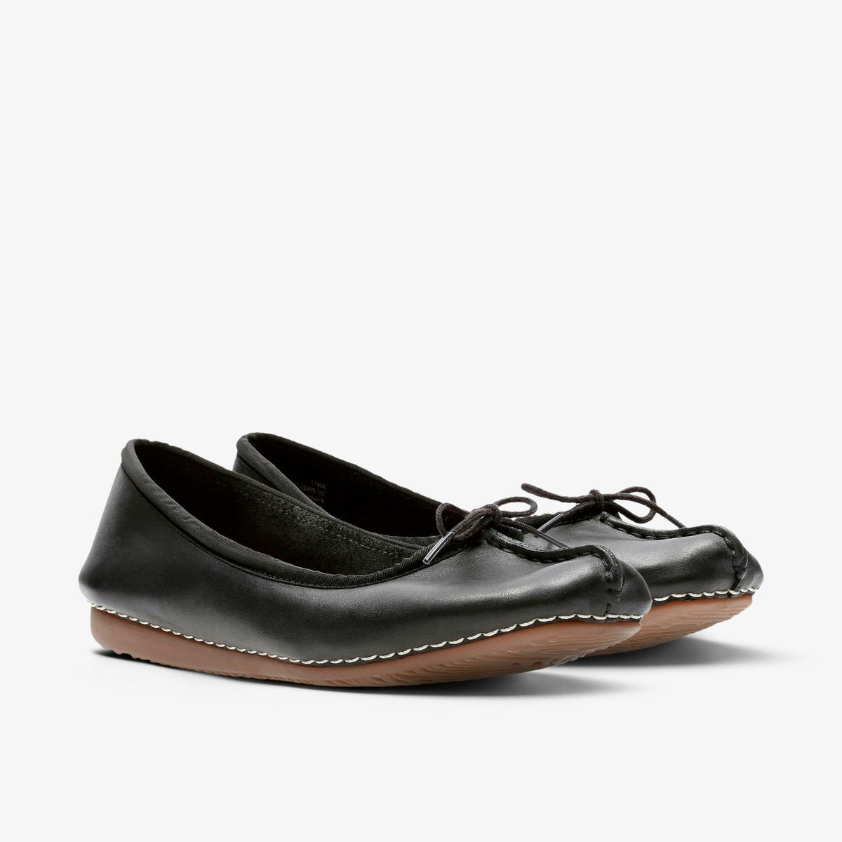 Clarks Women Freckle Ice Black Leather