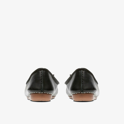 Clarks Women Freckle Ice Black Leather