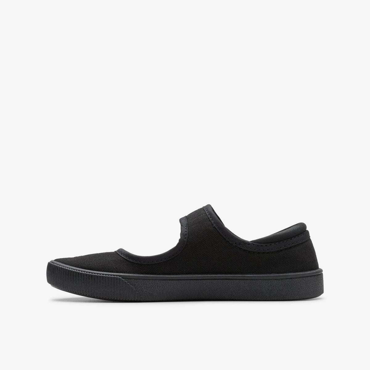 Clarks Kids Hopper Go Black Fabric