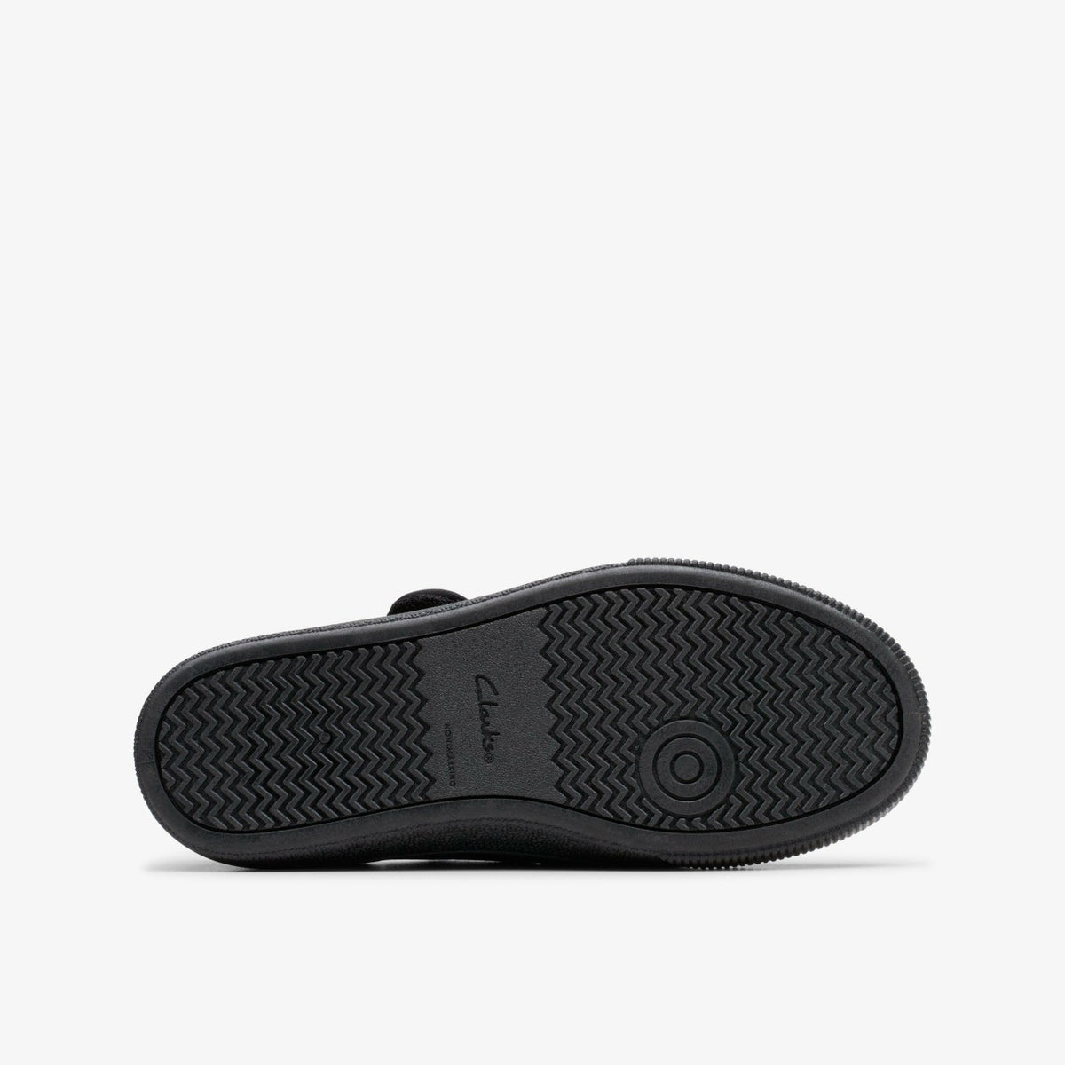 Clarks Kids Hopper Go Black Fabric
