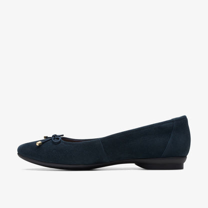 Clarks Women Candra Light Navy Suede