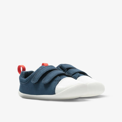 Clarks Kids Roamer Craft Toddler Navy Canvas