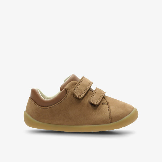 Clarks Kids Roamer Craft Toddler Tan Leather