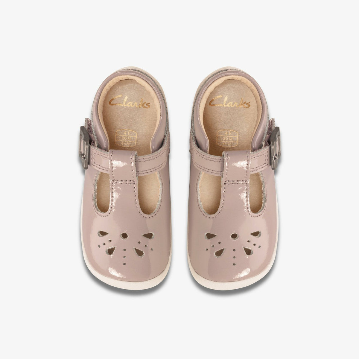 Clarks Kids Roamer Star Toddler Pink Patent