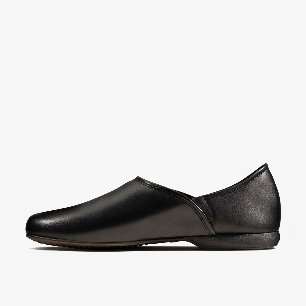 Clarks Men Harston Elite Slipper Black Leather