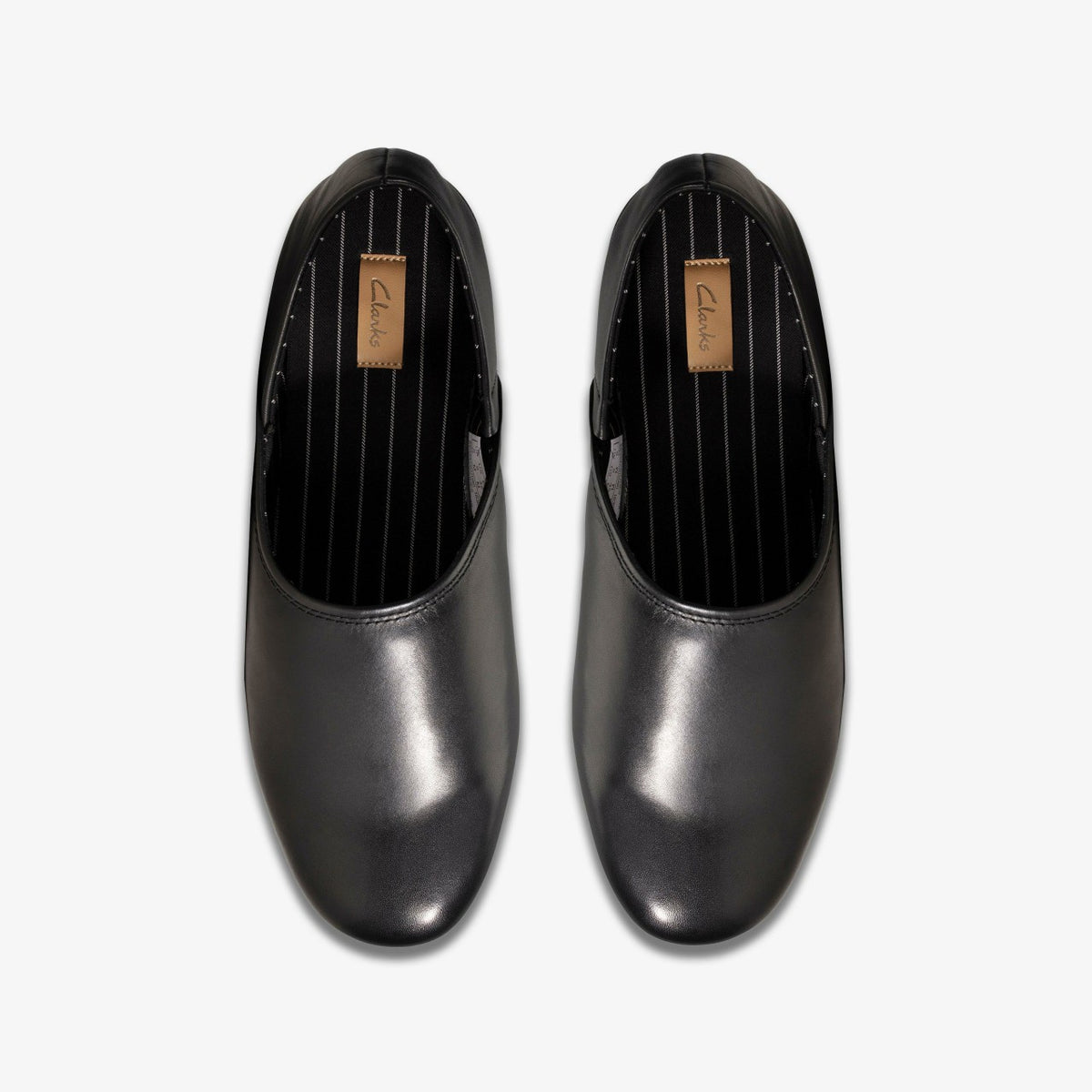 Clarks Men Harston Elite Slipper Black Leather