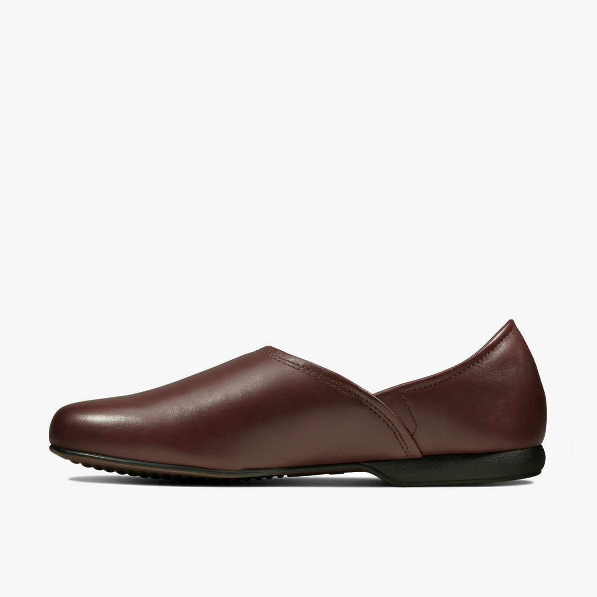 Clarks Men Harston Elite Slipper Burgundy Leather