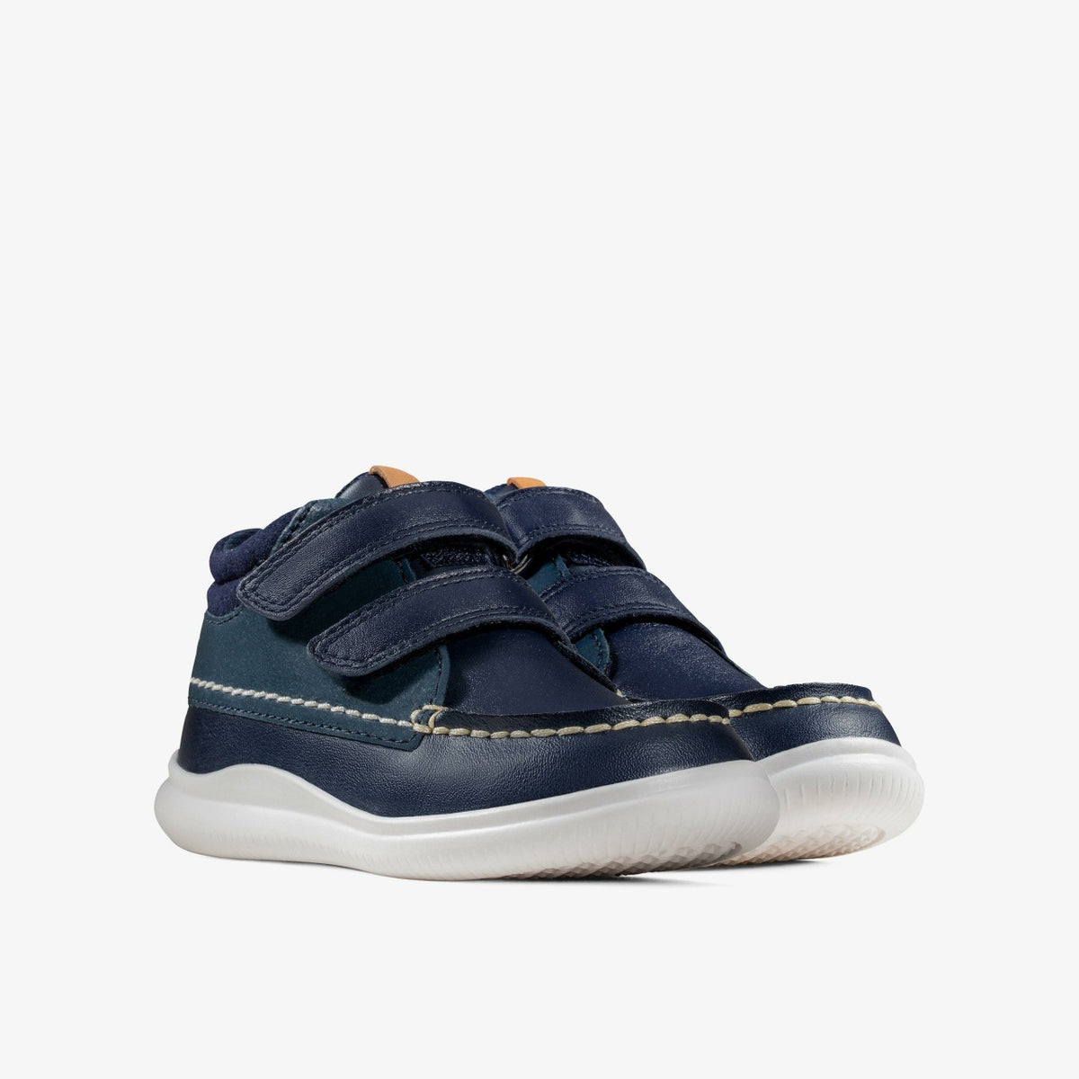 Clarks Kids Crest Tuktu Toddler Navy Leather