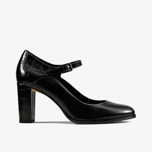 Clarks Women Kaylin Alba Black Combination