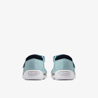 Clarks Kids Zora Beau Toddler Light Blue