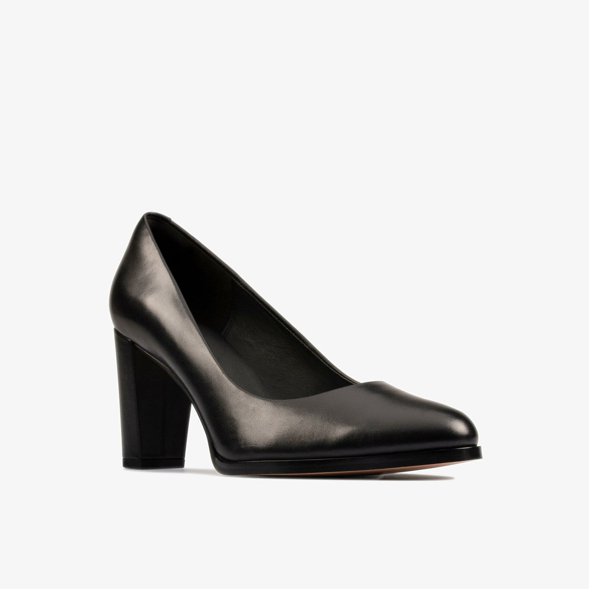 Clarks Women Kaylin Cara 2 Black Leather