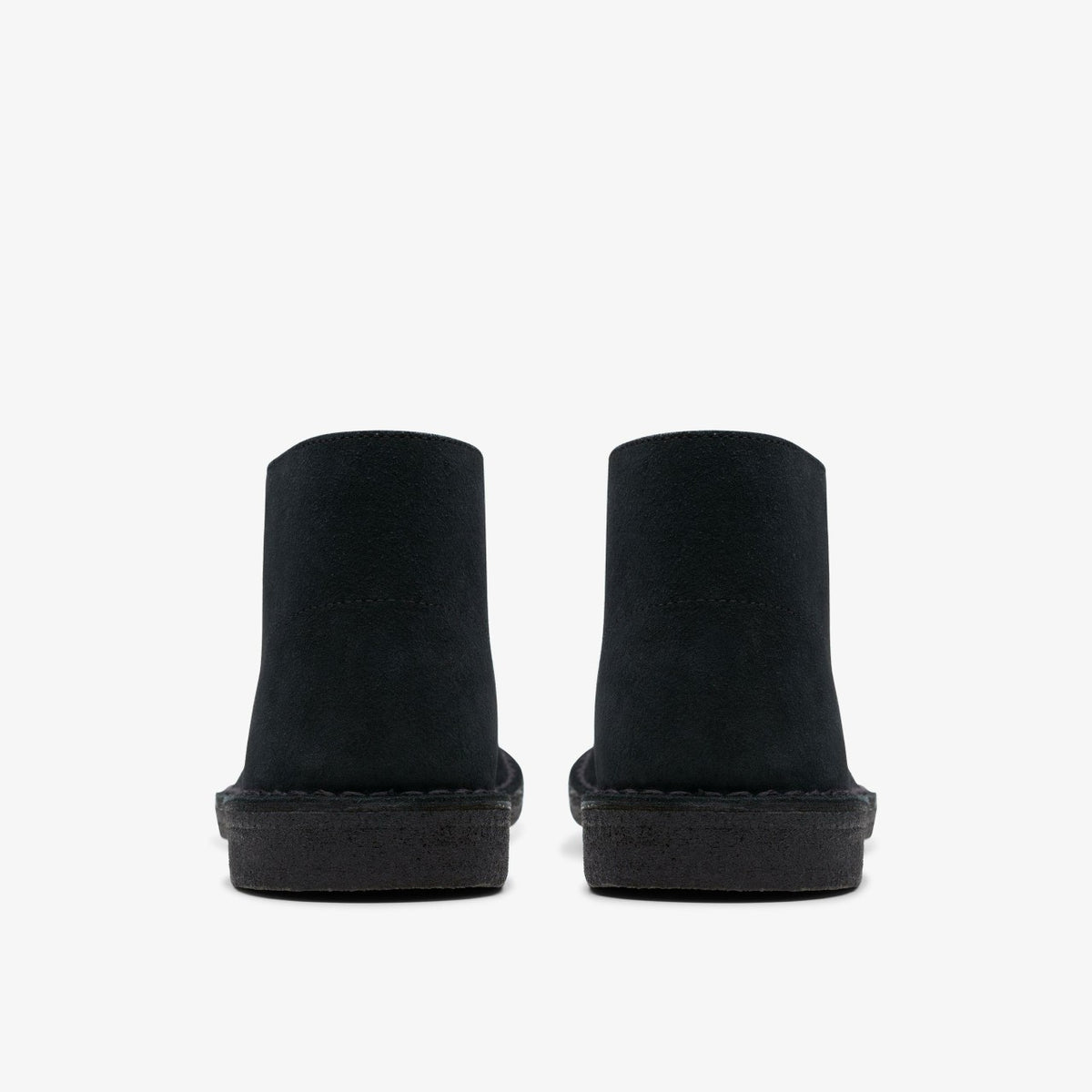 Clarks Men Desert Boot Black Suede