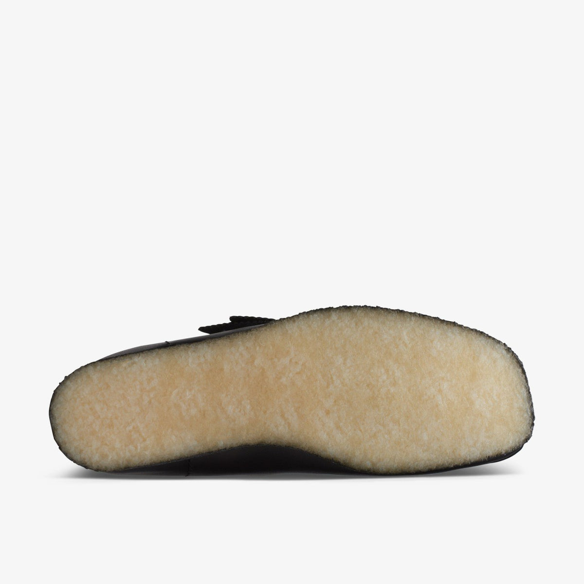 Clarks Men Wallabee Boot Black Leather