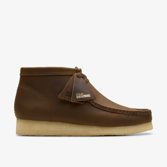 Clarks Men Wallabee Boot Beeswax