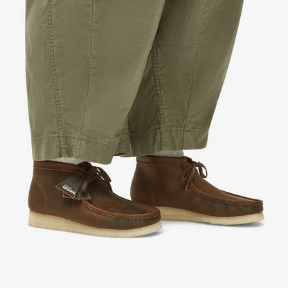 Clarks Men Wallabee Boot Beeswax
