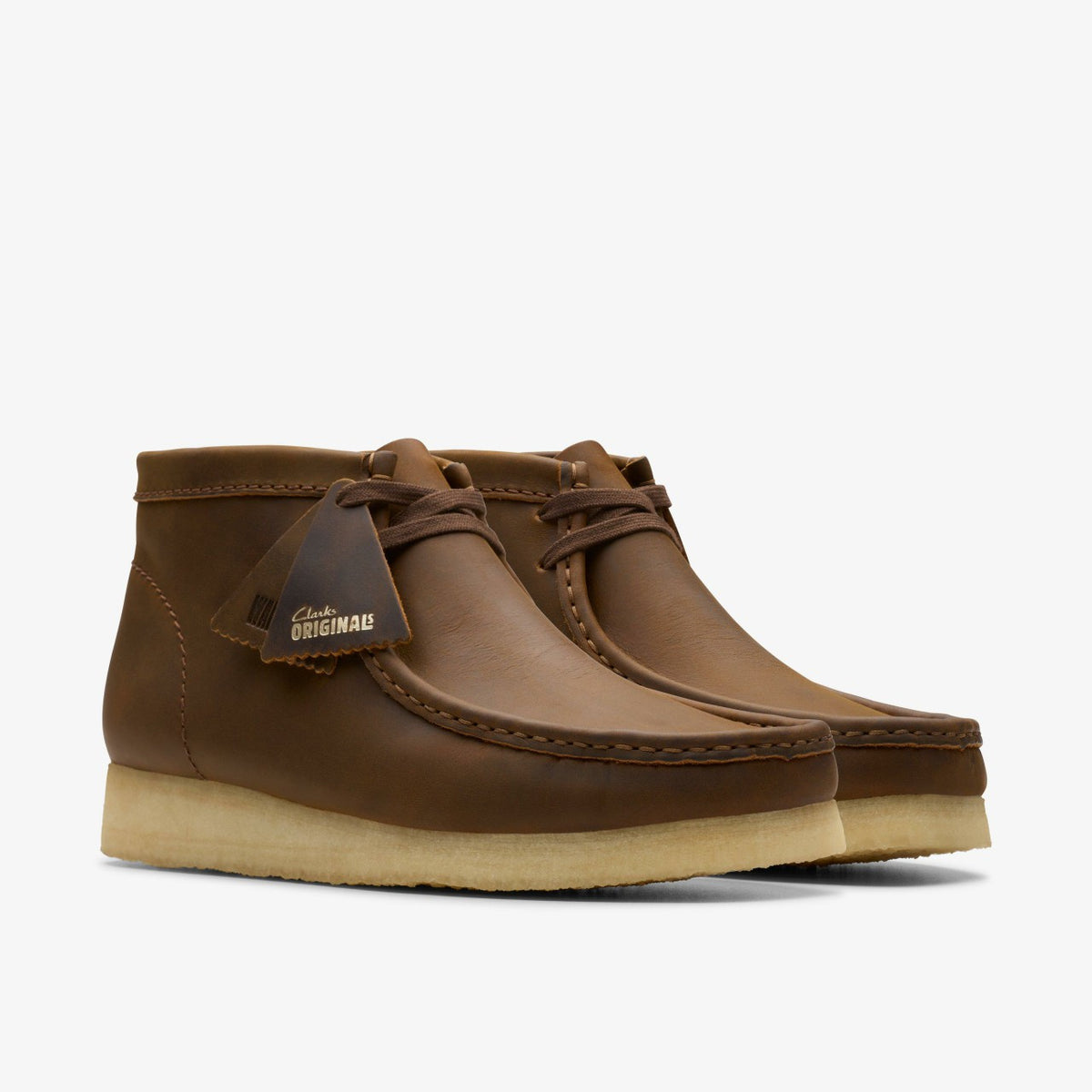Clarks Men Wallabee Boot Beeswax