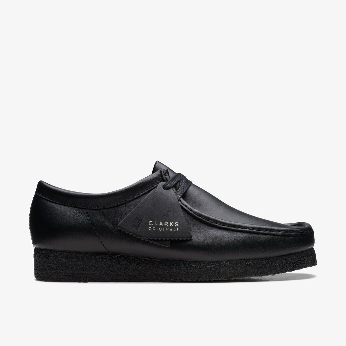 Clarks Men Wallabee Black Leather