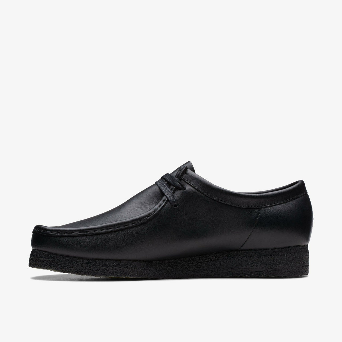 Clarks Men Wallabee Black Leather