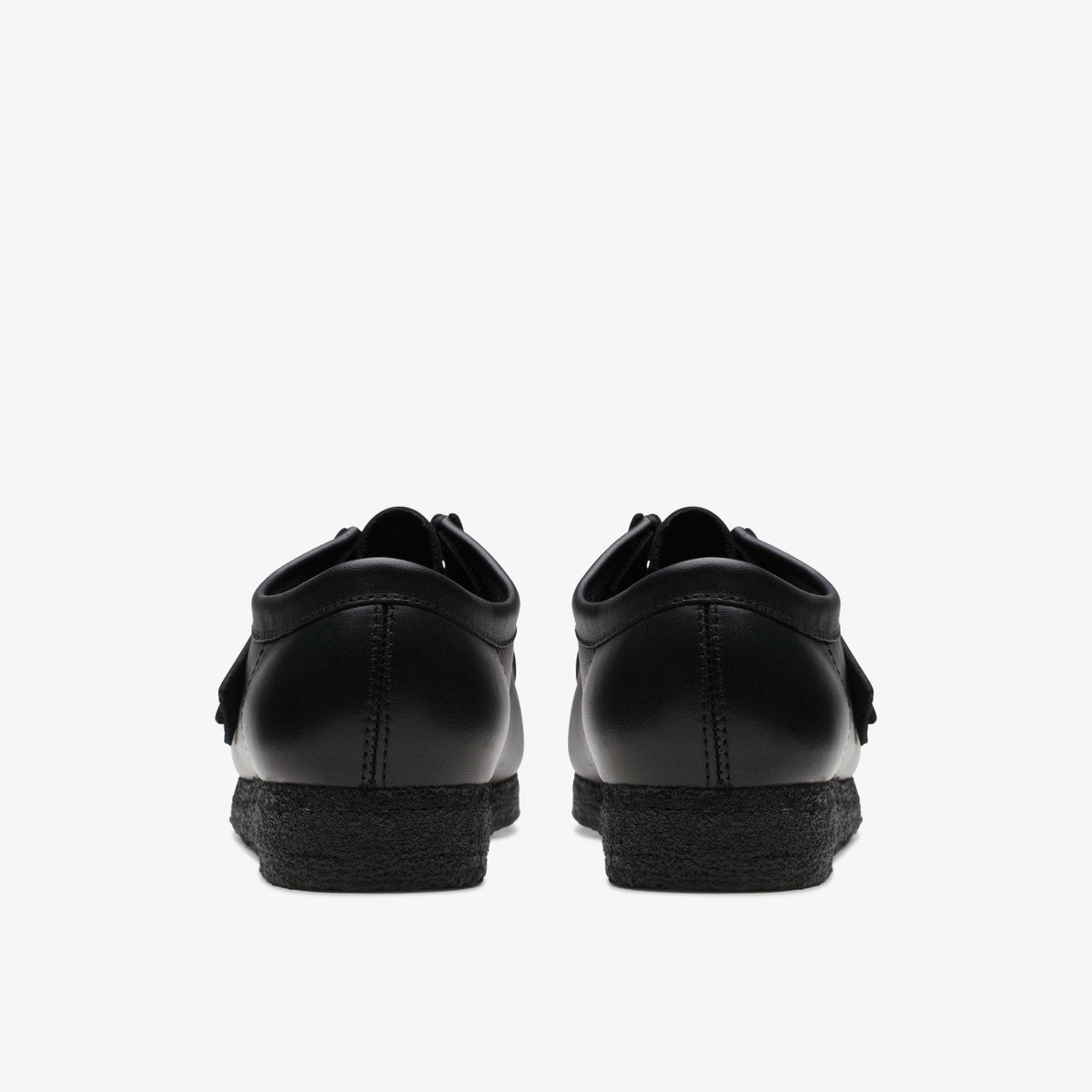 Clarks Men Wallabee Black Leather