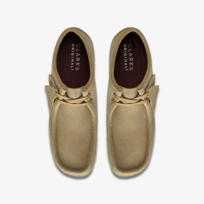 Clarks Men Wallabee Maple Suede
