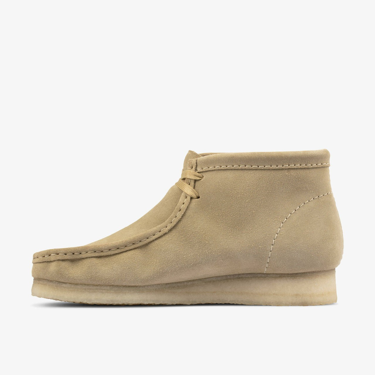 Clarks Men Wallabee Boot Maple Suede