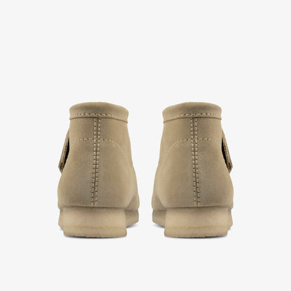 Clarks Men Wallabee Boot Maple Suede
