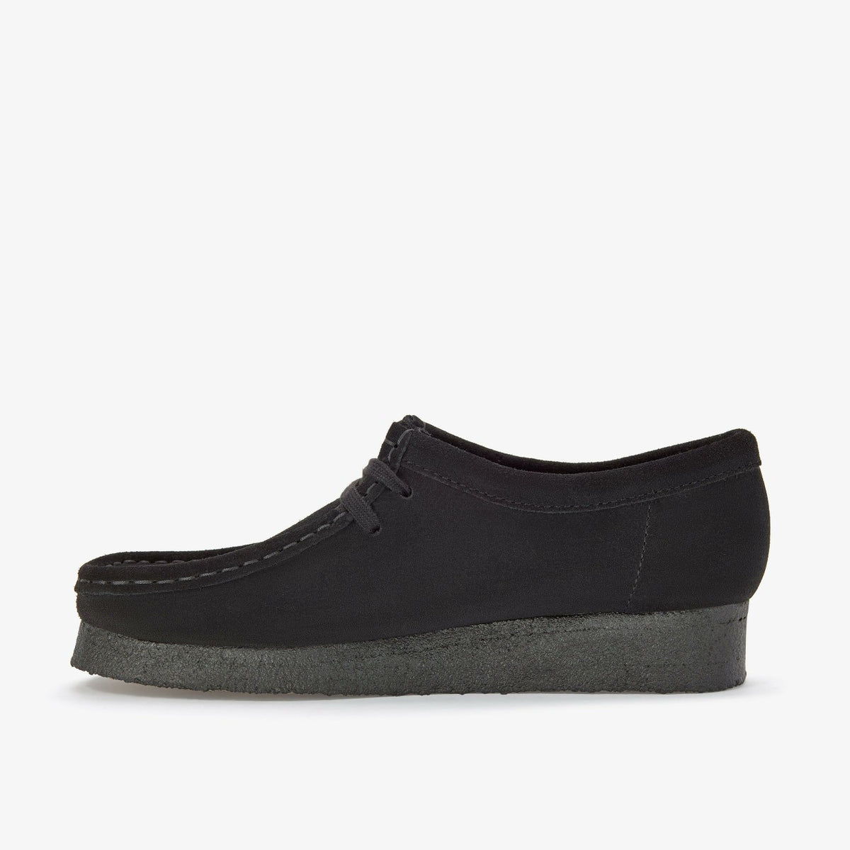 Clarks Men Wallabee Black Suede