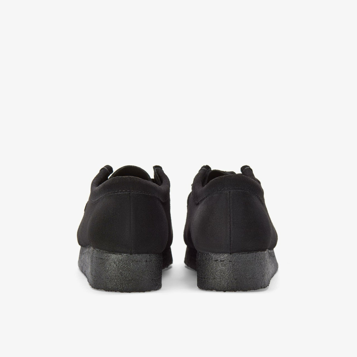 Clarks Men Wallabee Black Suede