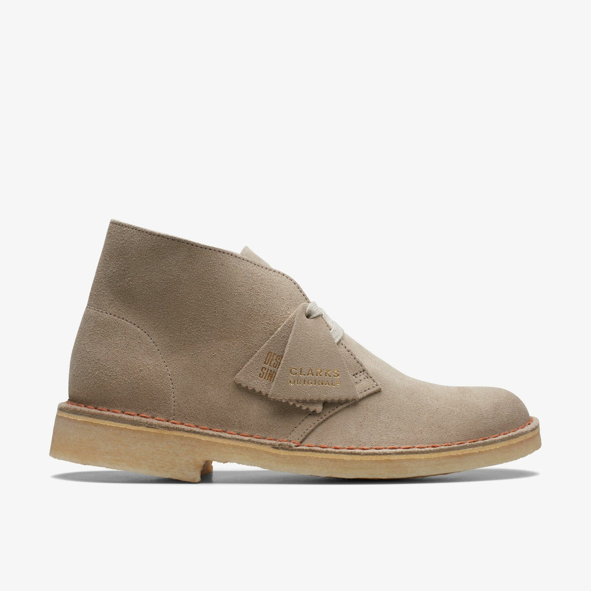 Clarks Women Desert Boot Sand Suede