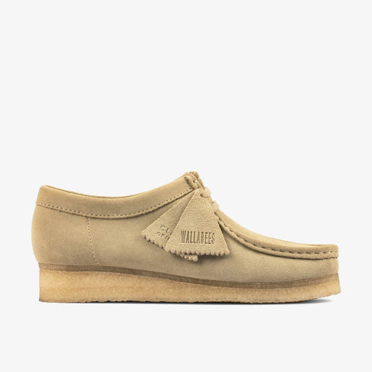 Clarks Women Wallabee Maple Suede