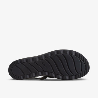 Clarks Women Jillian Quartz Black Leather