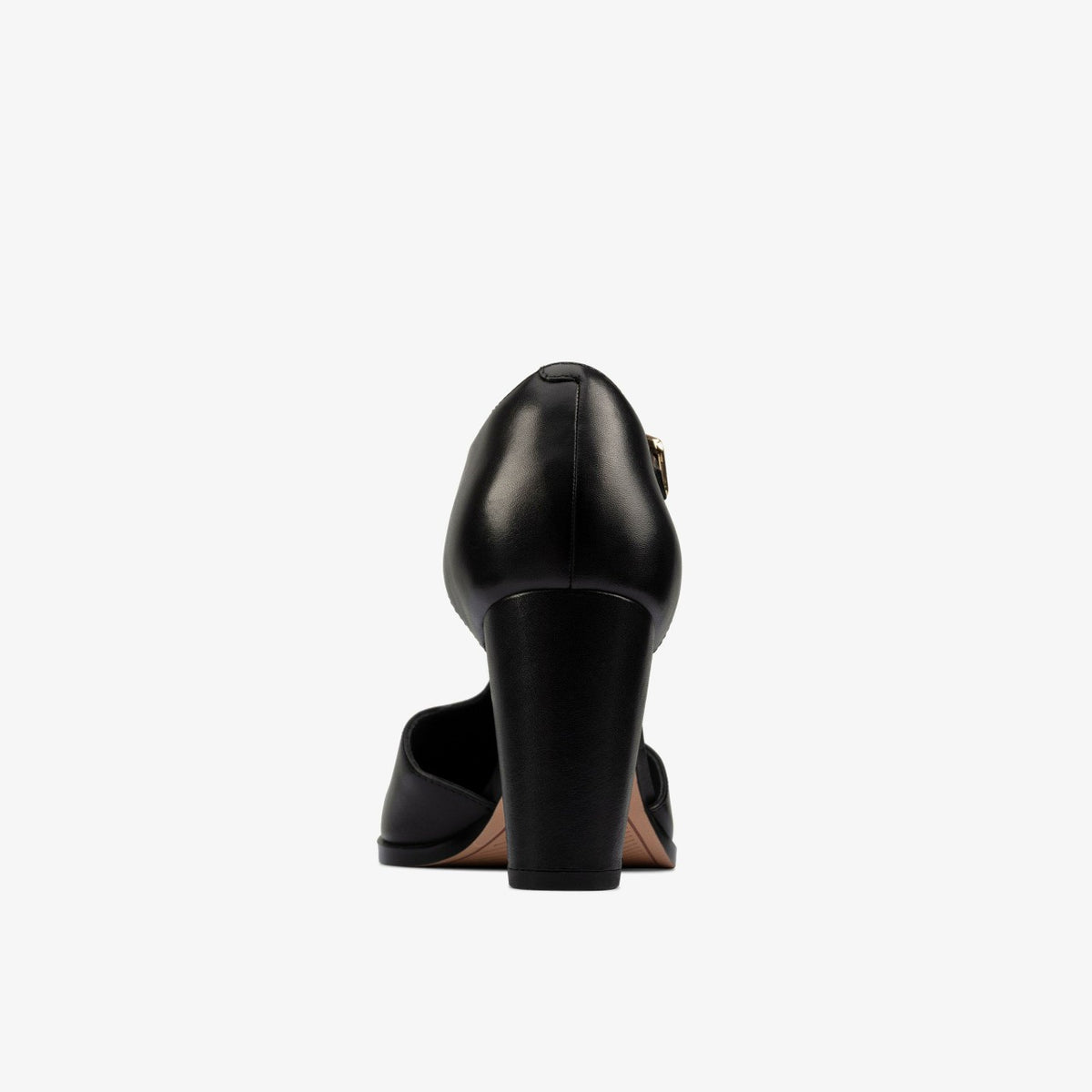 Clarks Women Kaylin 85 T Bar Black Leather