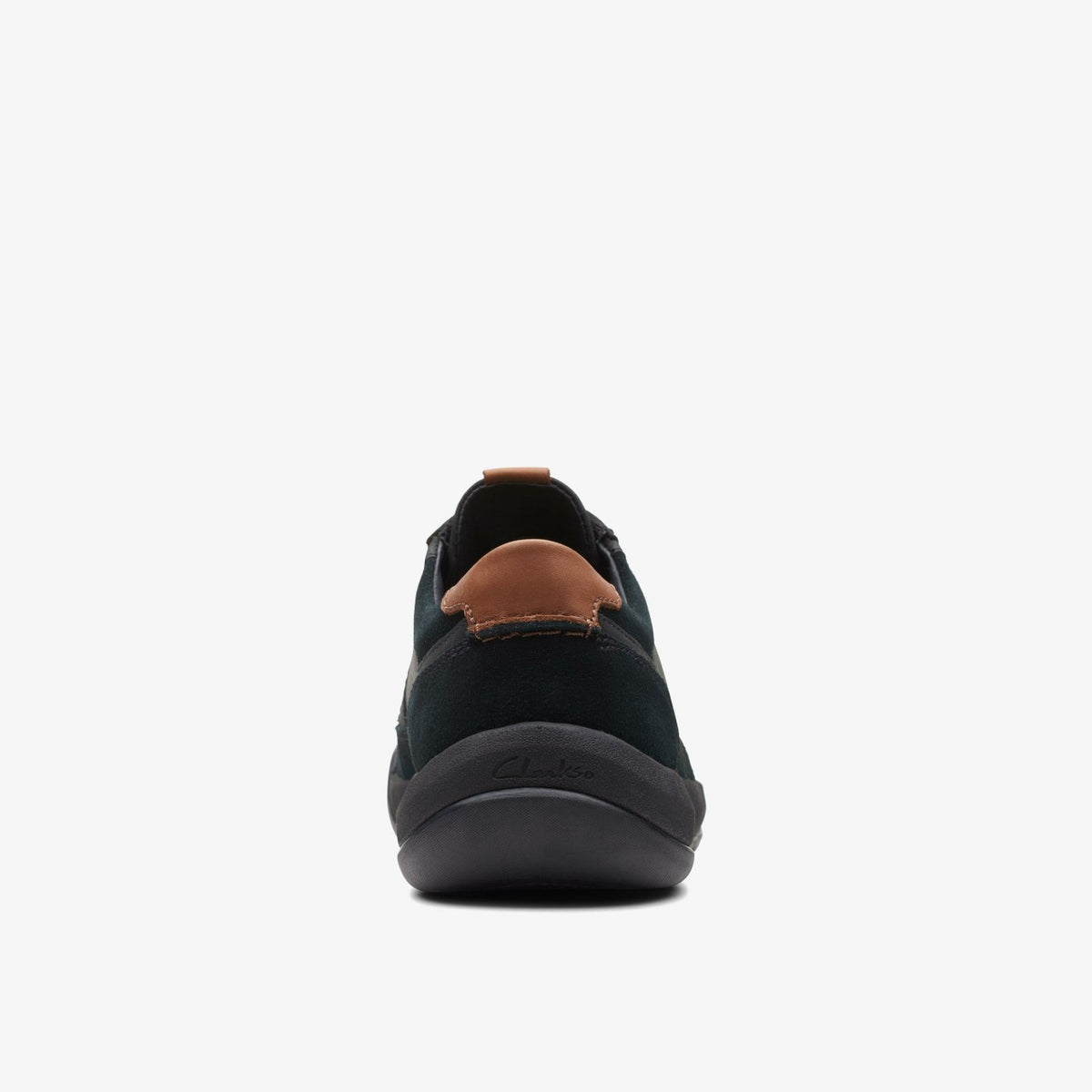 Clarks Men Ashcombe Craft Black Leather