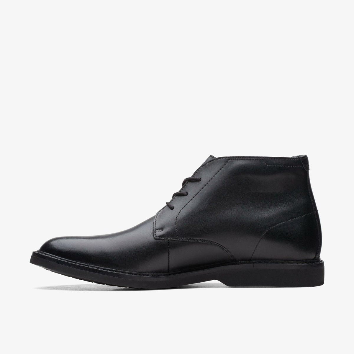 Clarks Men Atticus LT Hi GORE-TEX Black Leather