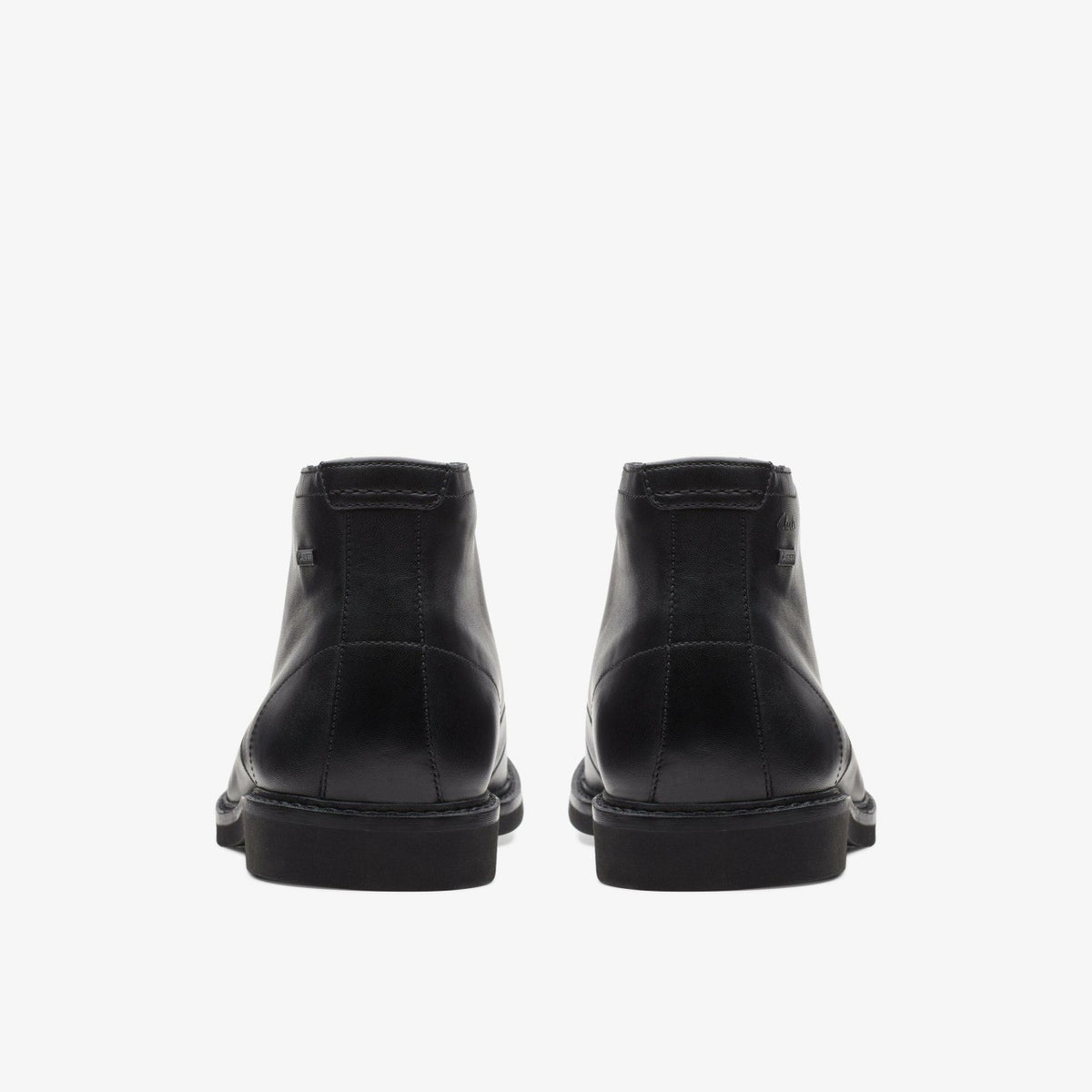 Clarks Men Atticus LT Hi GORE-TEX Black Leather