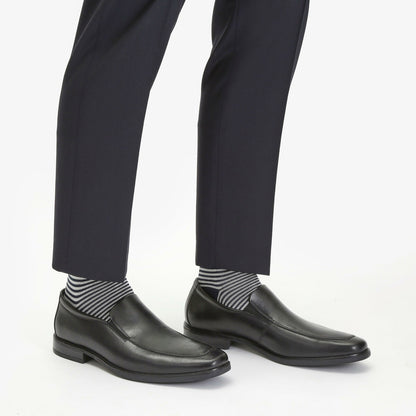 Clarks Men Howard Edge Loafer Black Leather