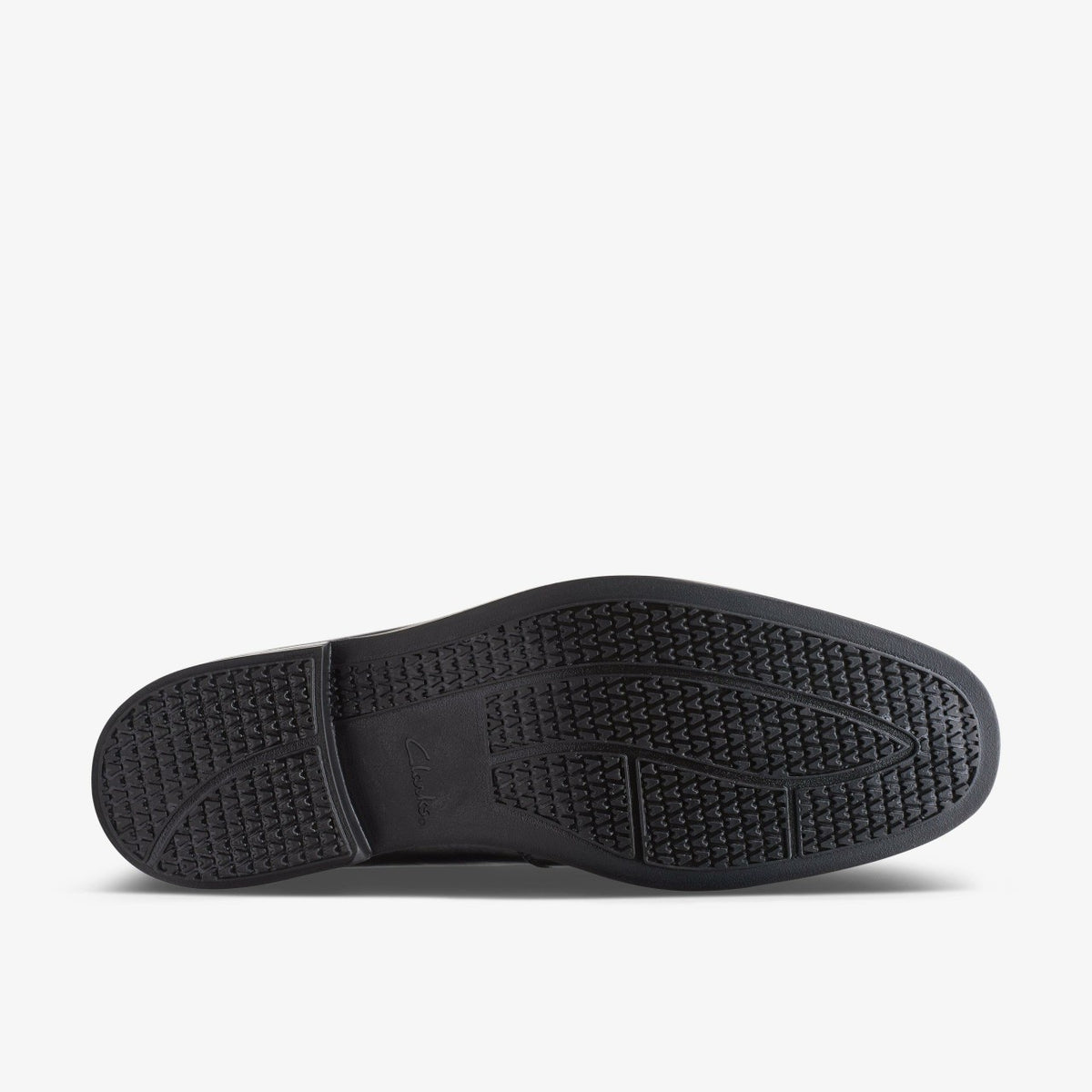 Clarks Men Howard Edge Loafer Black Leather