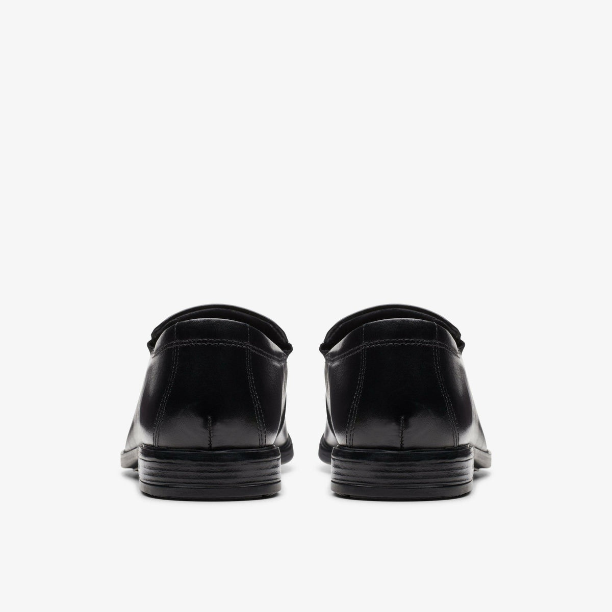 Clarks Men Howard Edge Loafer Black Leather