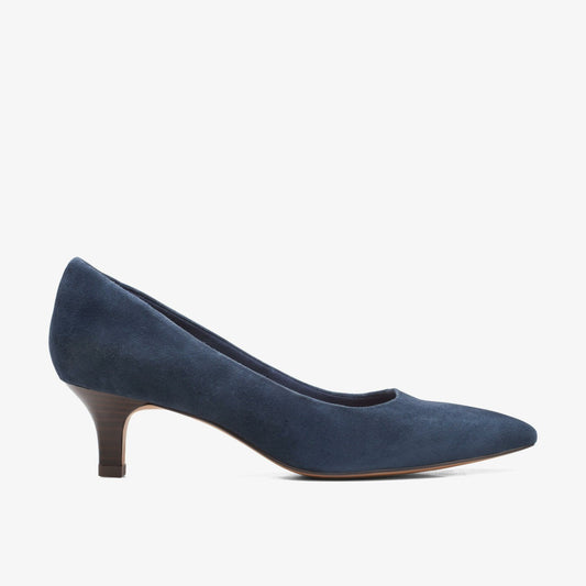 Clarks Women Shondrah Jade Navy Suede