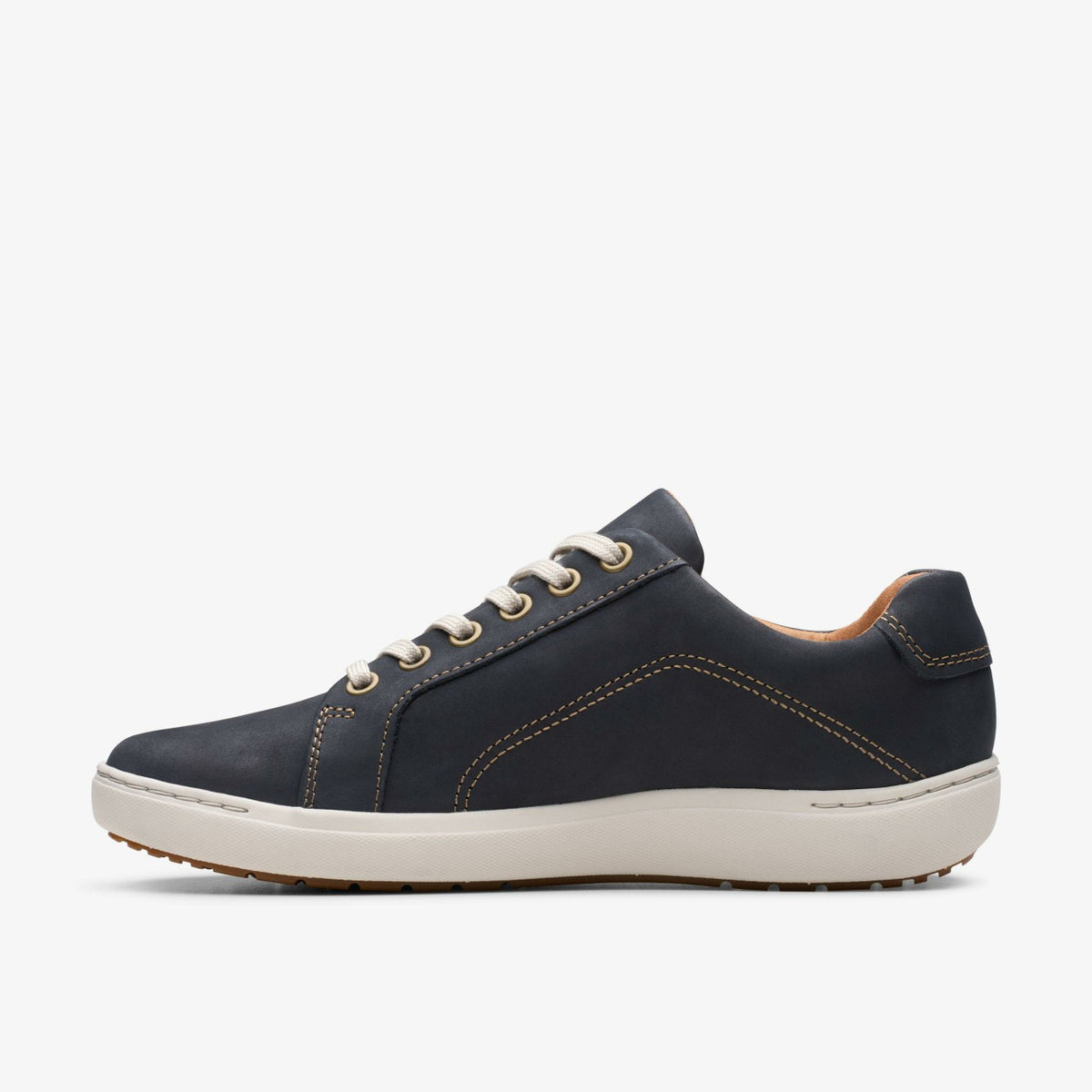 Clarks Women Nalle Lace Navy Nubuck