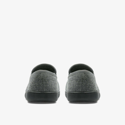 Clarks Men King Ease Dark Grey Interest