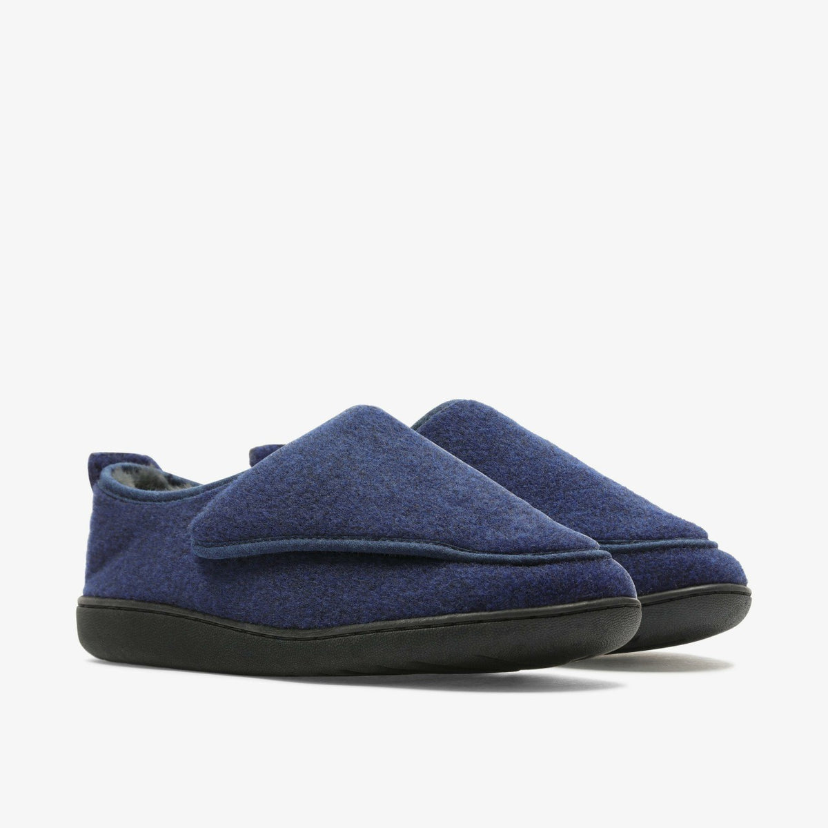 Clarks Men King Riptape Slipper Navy
