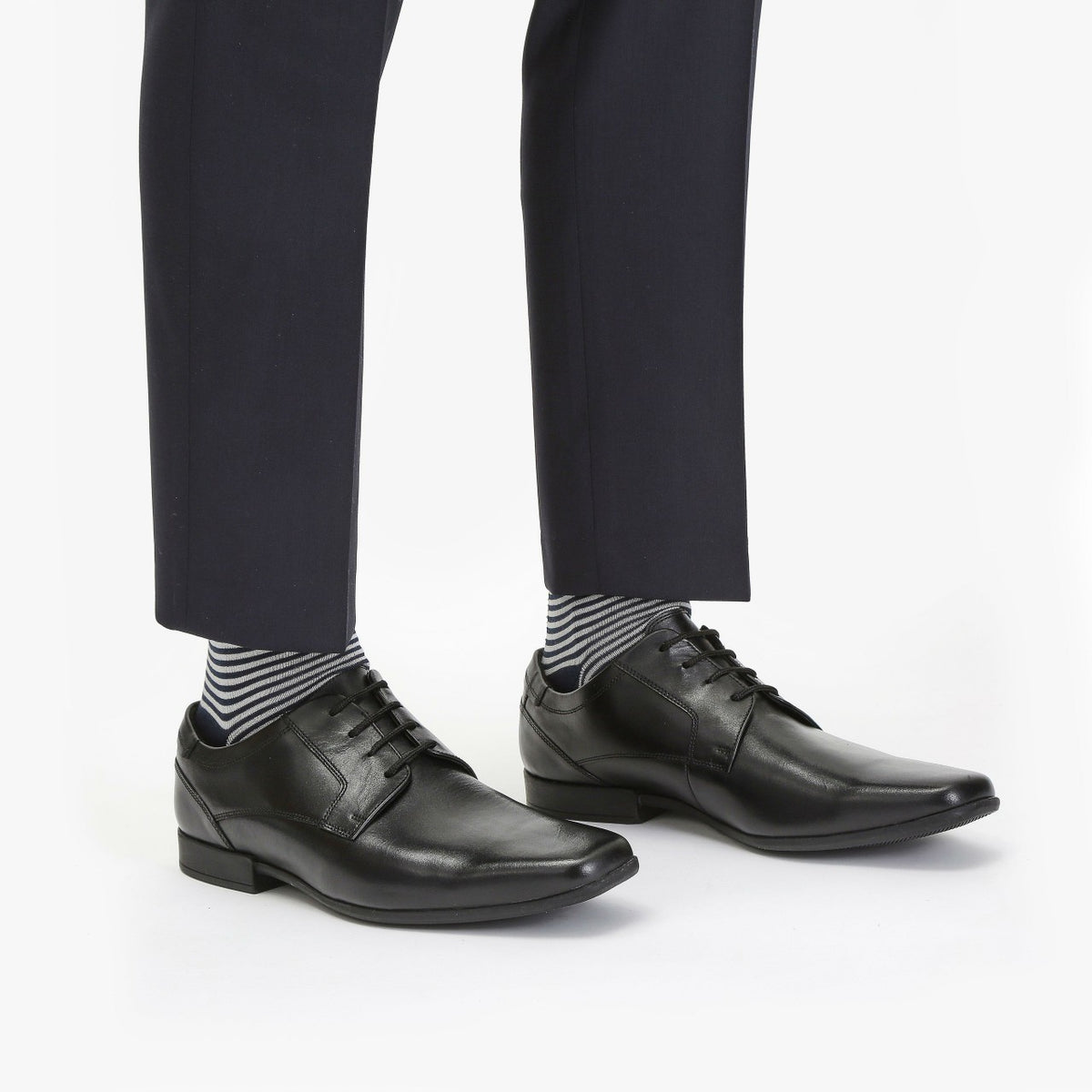Clarks Men Sidton Lace Black Leather